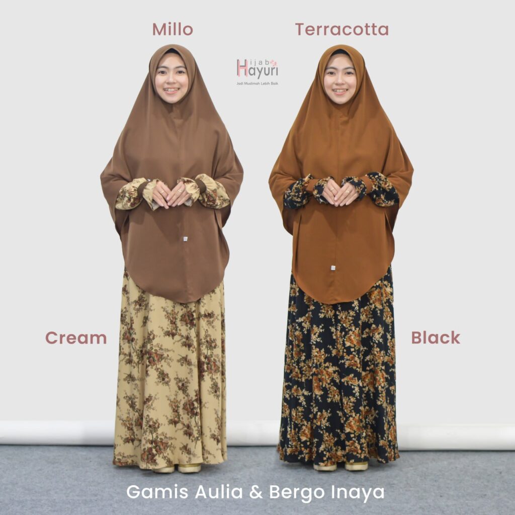 Bergo Inaya - Gamis Aulia